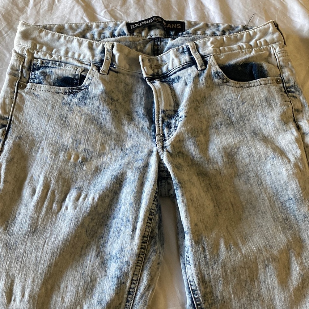 Express jeans low rise size 10